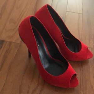Red High Heel Aldo shoe